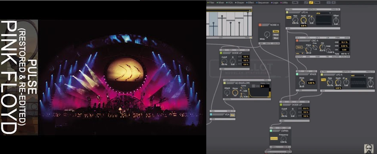 Pink Floyd is Streaming Full Length Concerts as Part of the @YouTube Film Festival + Making “On The Run” with @MaxForCats OSCiLLOT Modular